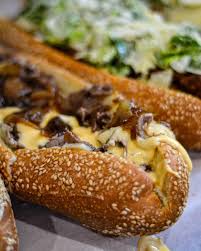 Wario's Beef and Pork signature dishes The Steak (a take on a Philly cheesesteak), The Cold Cut, The Roasted Pork, The Chicken Cutlet